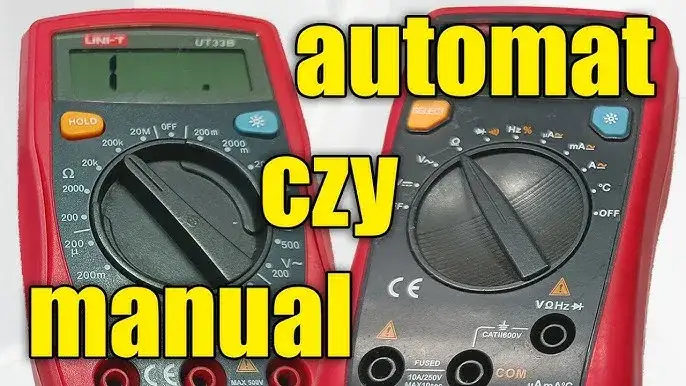 Zdjęcie Multimetr automatyczny czy manualny - który wybór jest lepszy dla Ciebie?